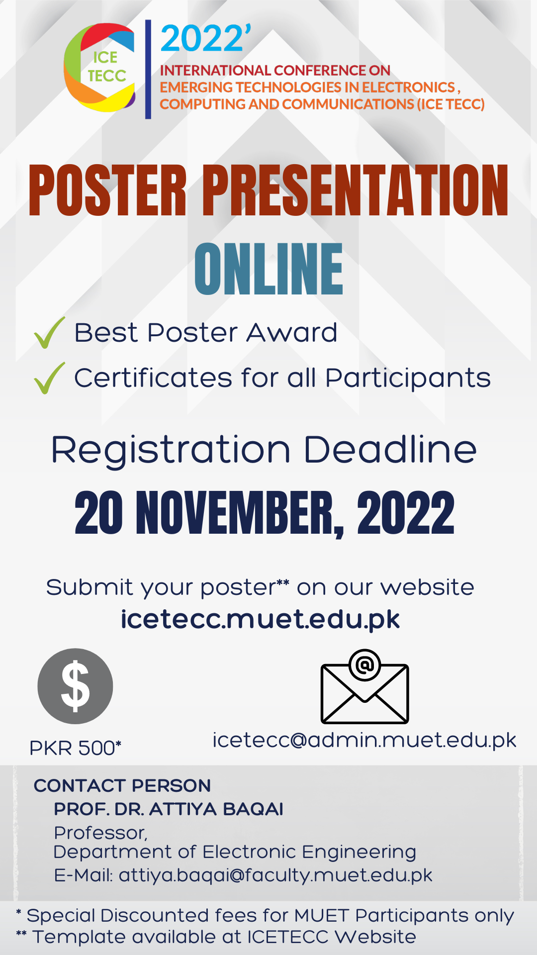 ICETECC`22: Poster Session Online